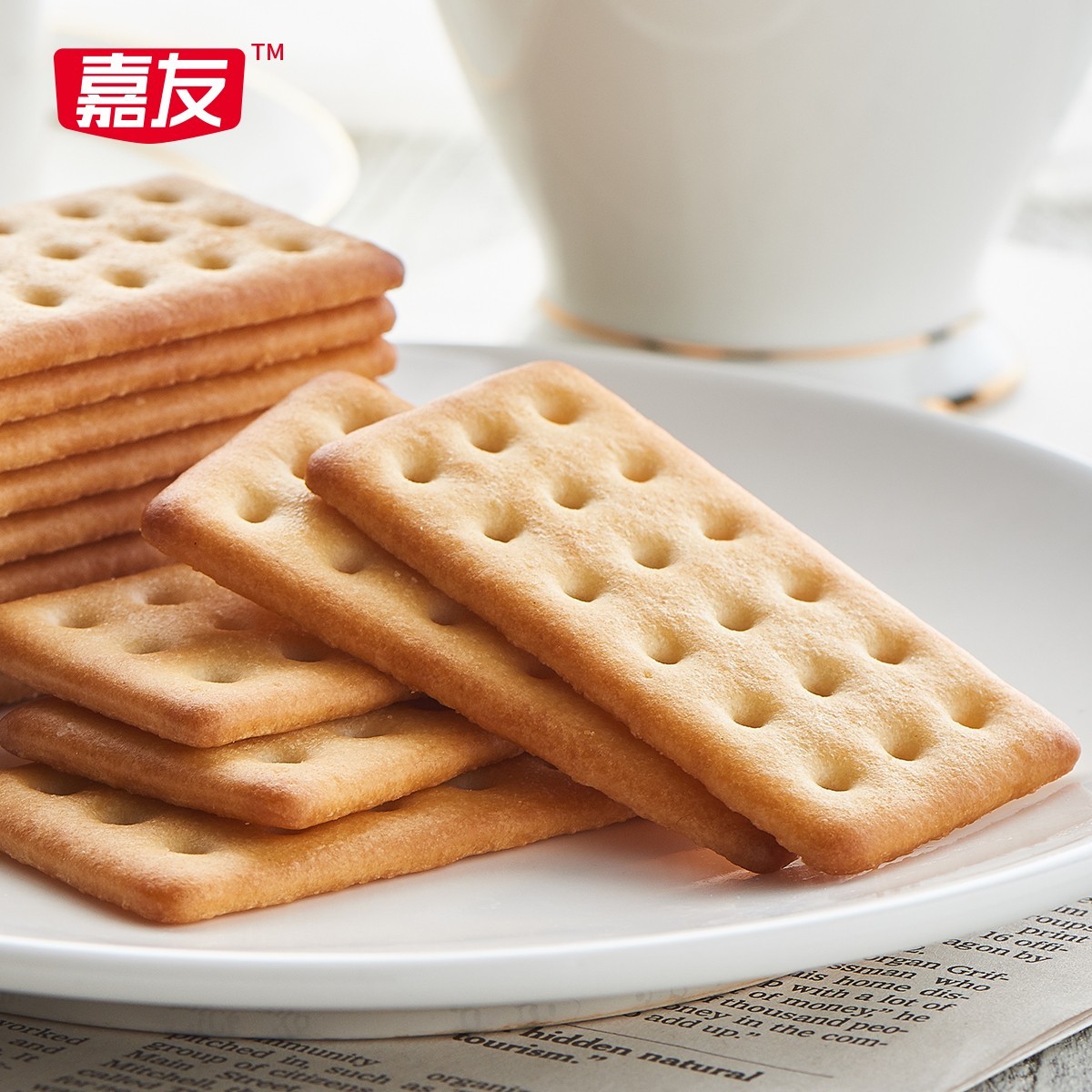 彩乐园牛乳饼干原味200g